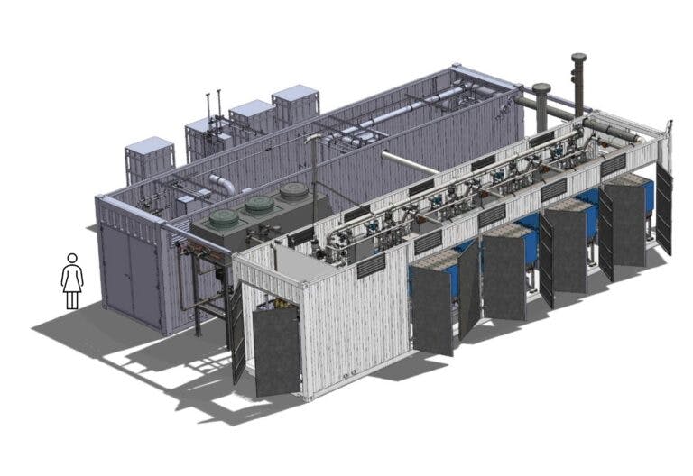 Dynamic Electrolyser Unit – 1 MW