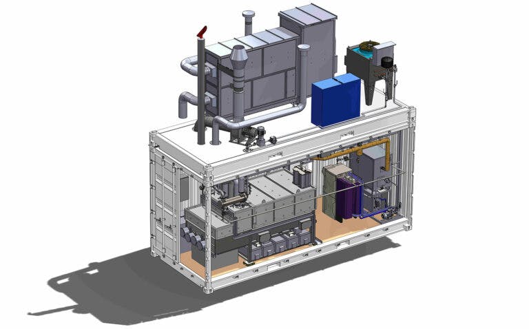 Dynamic Electrolyser Unit – 250 kW
